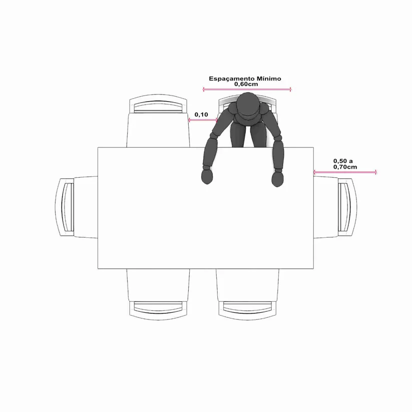 Comedor Bennet 1.6 + 6 Sillas Ella A80 10