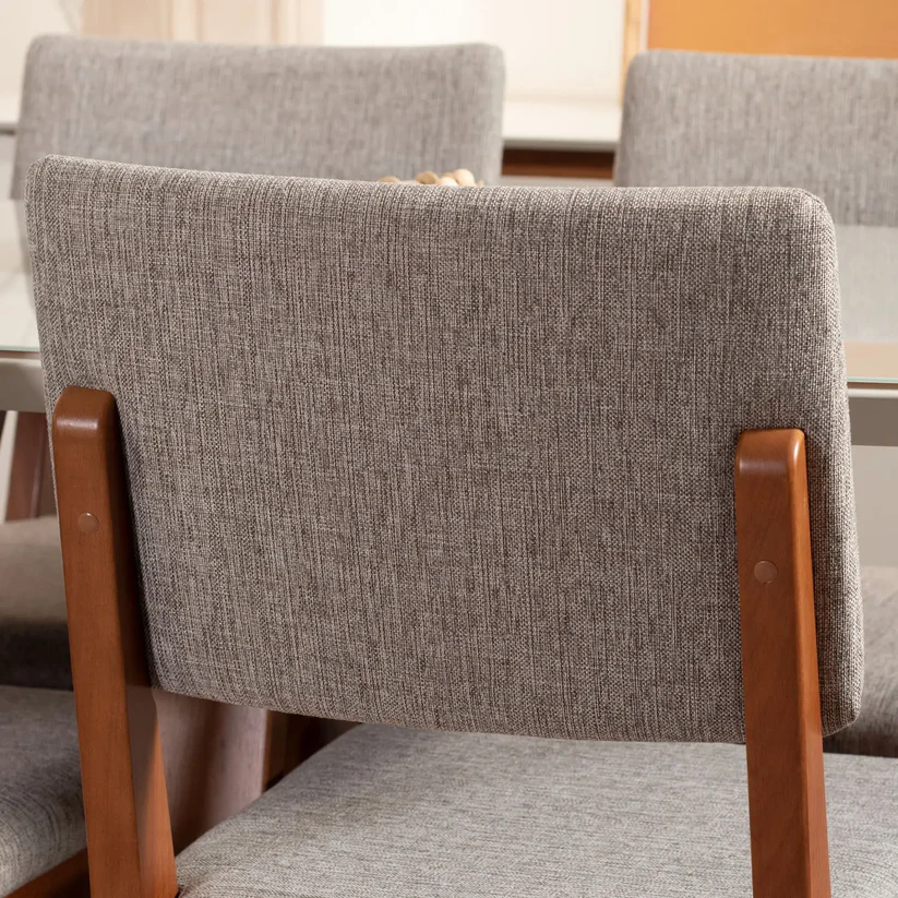 Comedor Bennet 1.6 + 6 Sillas Ella A80 6
