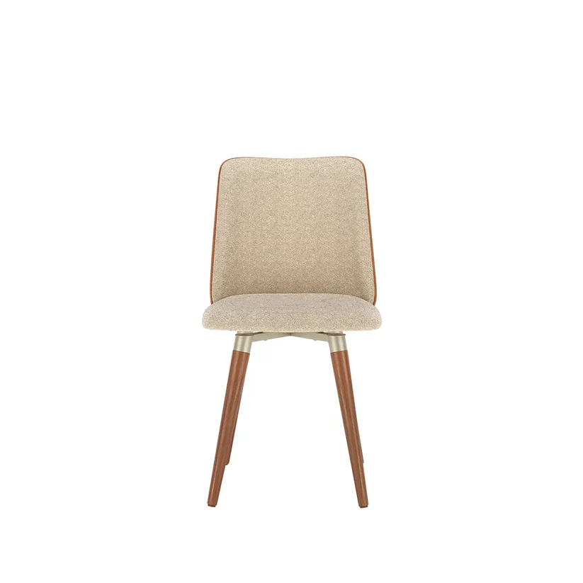 Comedor Lintz 1.8 + 6 Sillas Dakota Caramel Giratoria 4