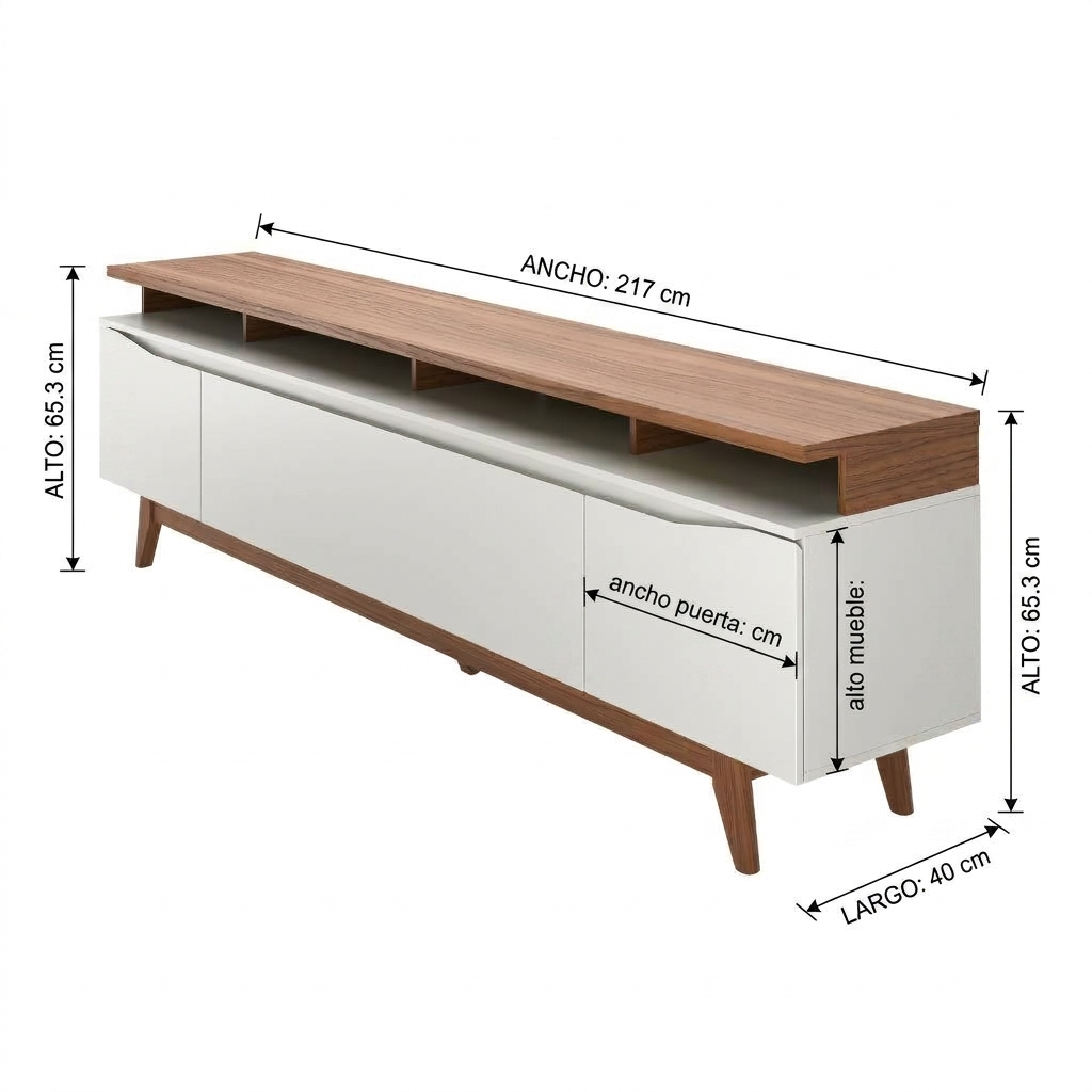 Rack Flynt Stylo 2.2 + Panel Oslo 2.2 Canela 11
