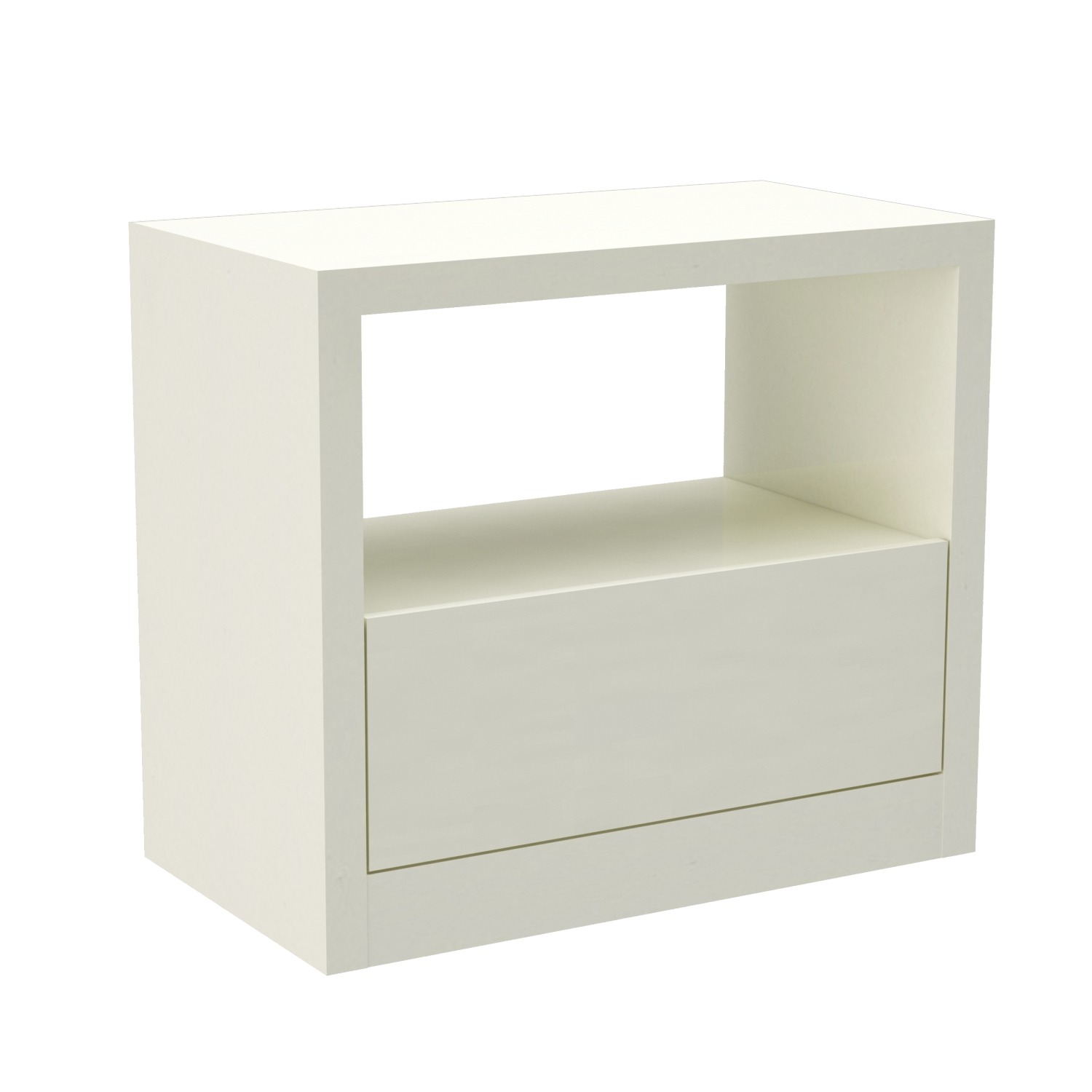 Velador Tw140 1 Cajon Off White 4