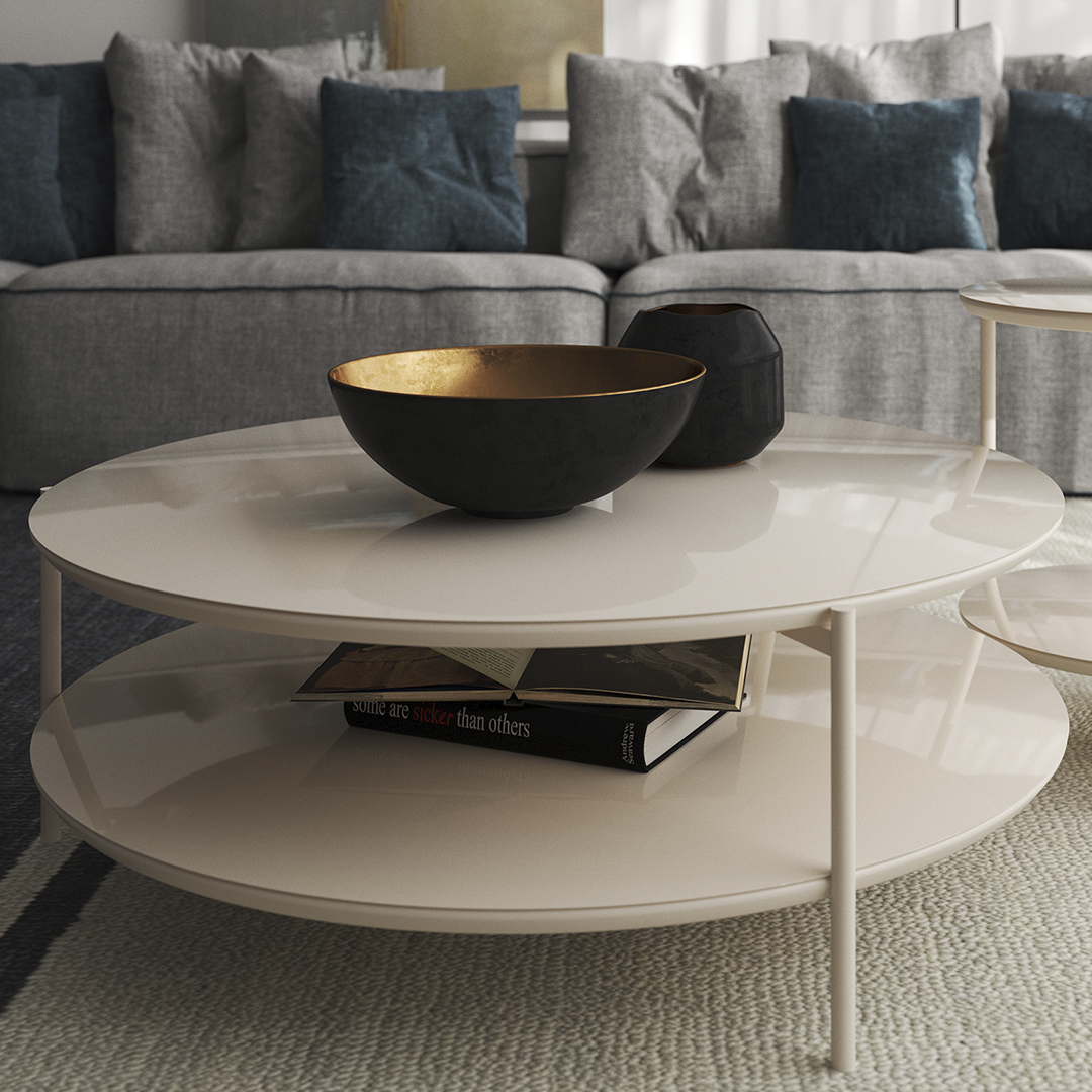 Mesa de Centro Hayden Off White- LIQUIDACION  1