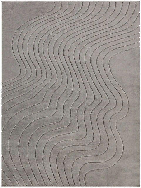 Alfombra Curvas Cromio Linea Movimientos 01/69 150x200