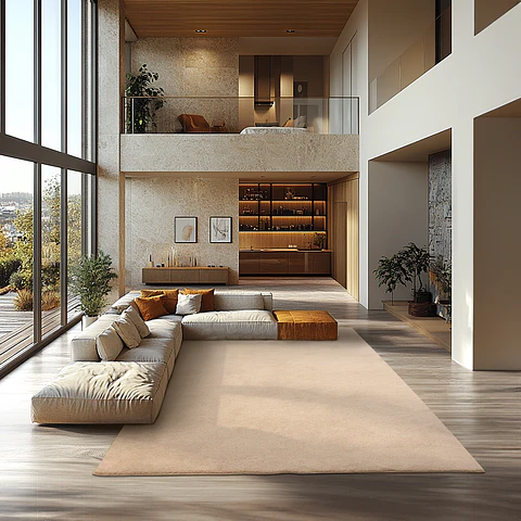Alfombra Beige Linea Breeze 08/22/6031 200x250