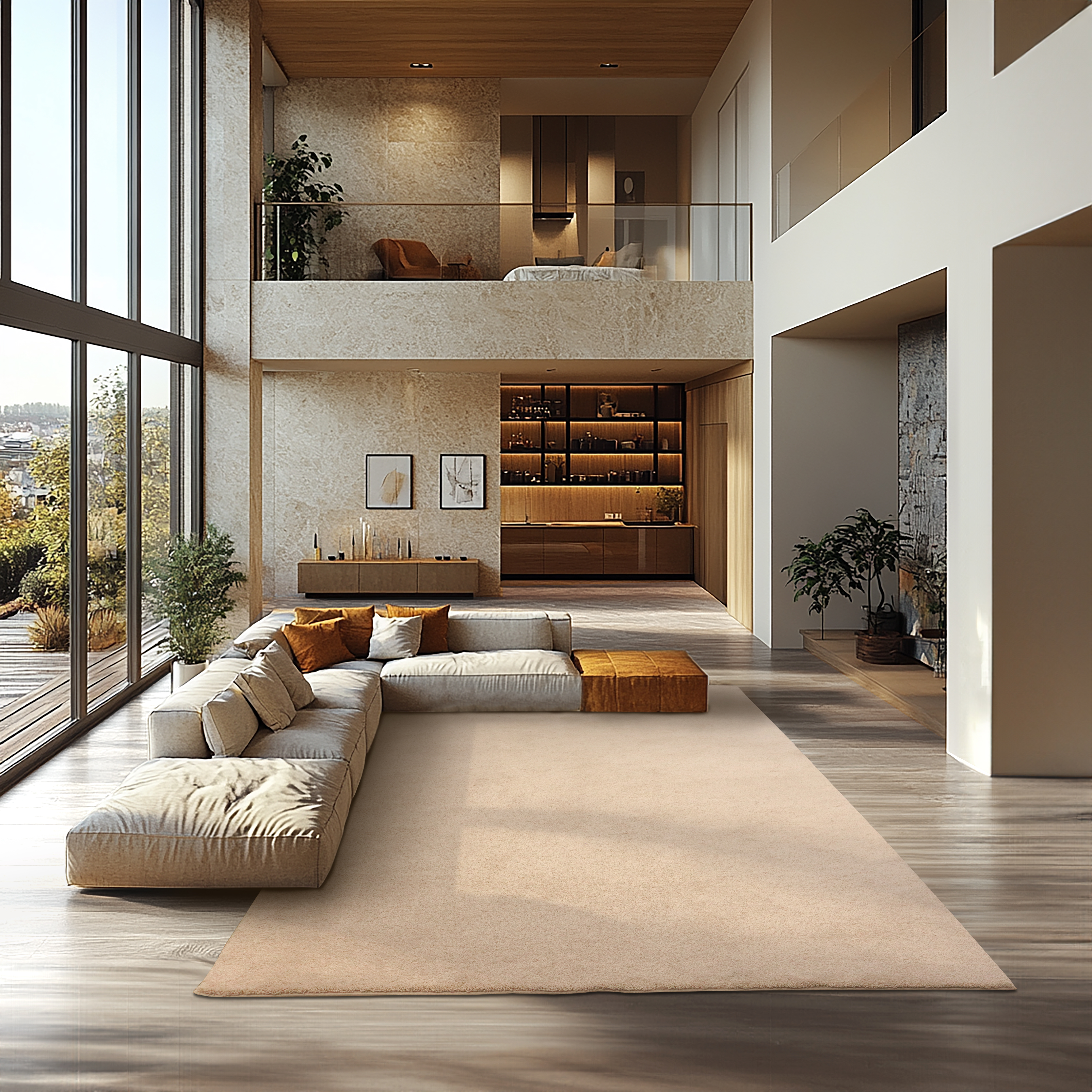 Alfombra Beige Linea Breeze 08/22/6031 150x200 1