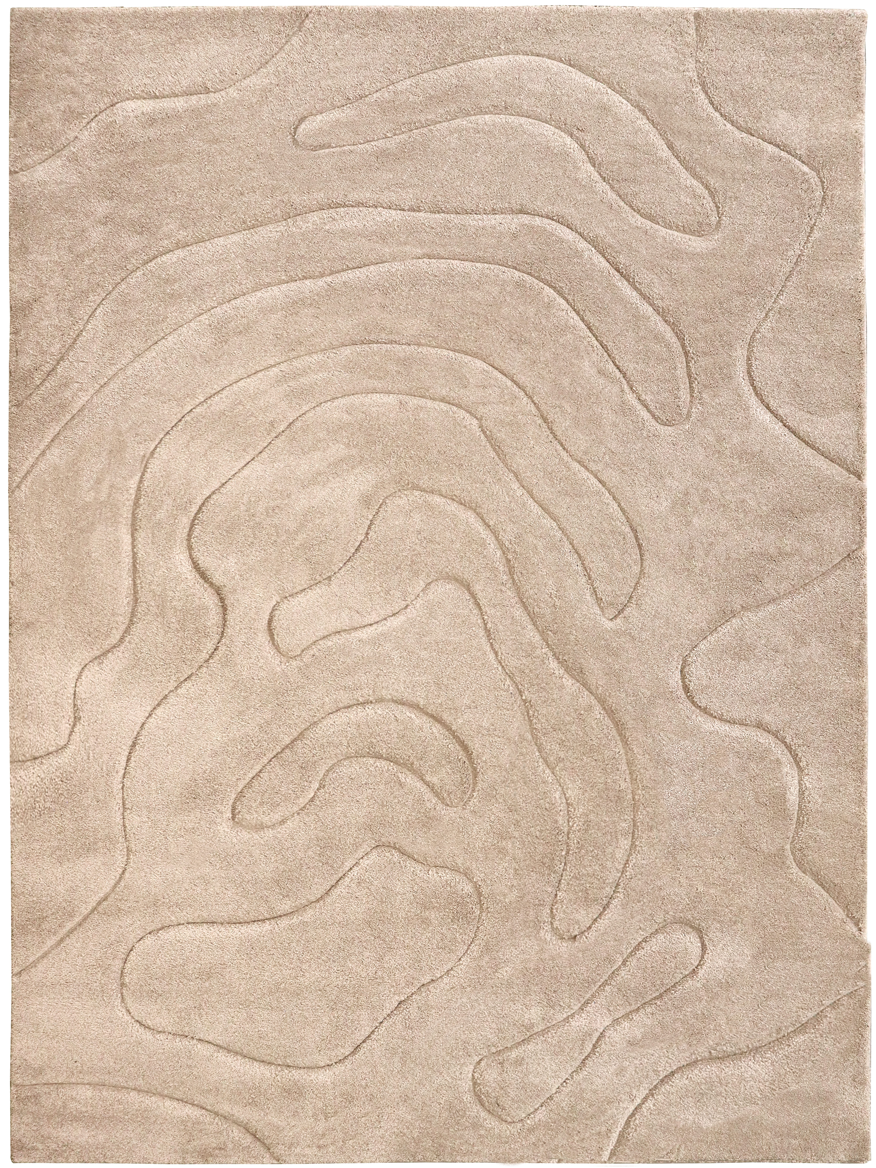 Alfombra Zoom Beige Linea Carving 01/31 200x250 2