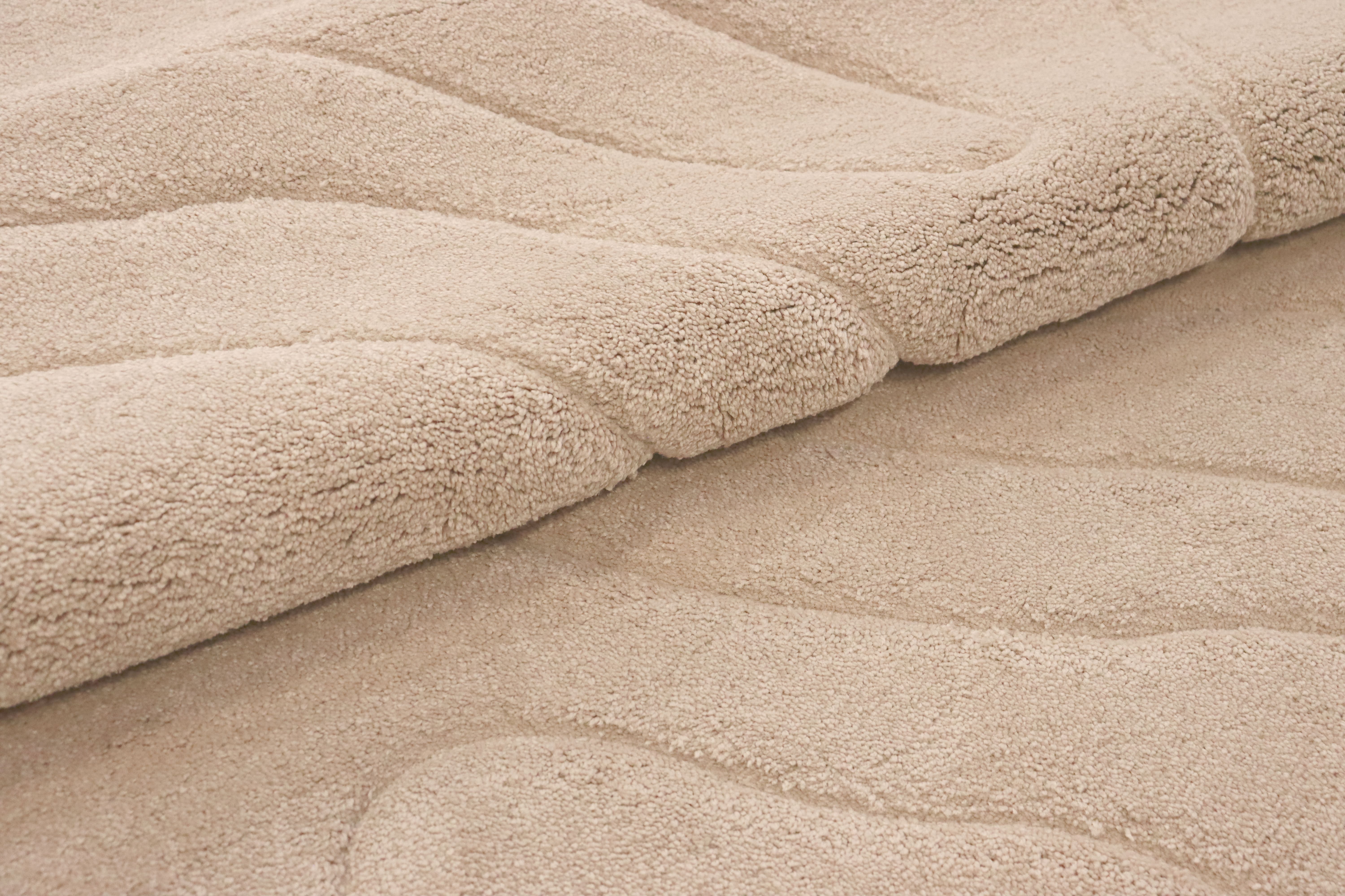 Alfombra Zoom Beige Linea Carving 01/31 150x200 3
