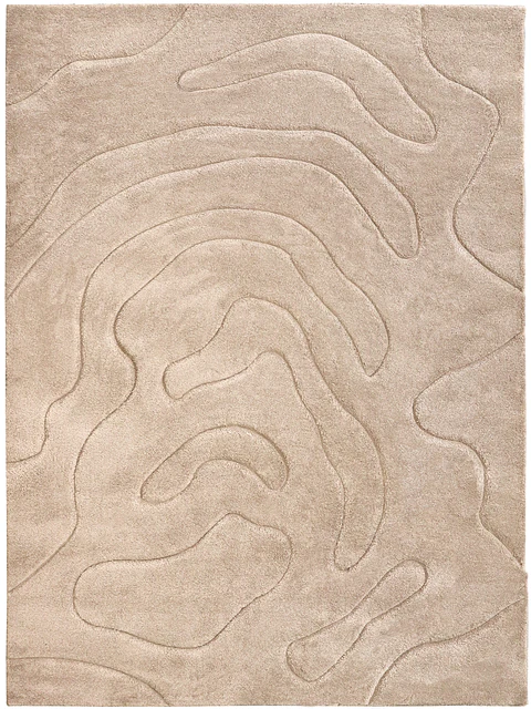 Alfombra Zoom Beige Linea Carving 01/31 150x200