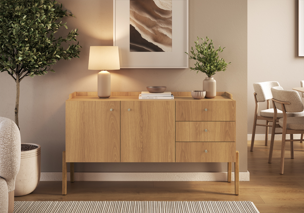 Buffet Odense 140 cm 28112 Natural 1