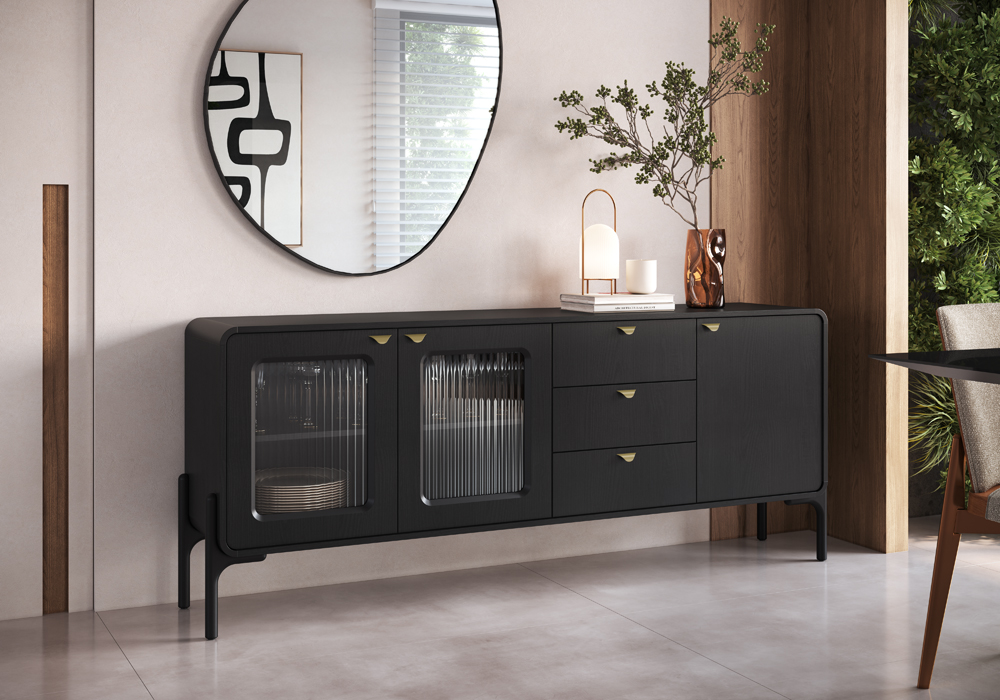 Buffet Select 185 cm 28032 Negro 1