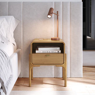 Velador Select 1 Cajón 28040 Natural