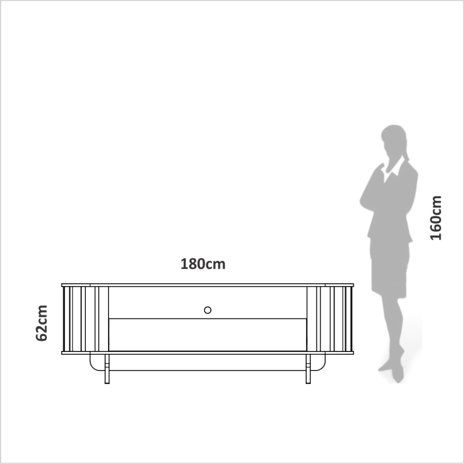 Rack Curvo 1.8 TB300 Off White 6