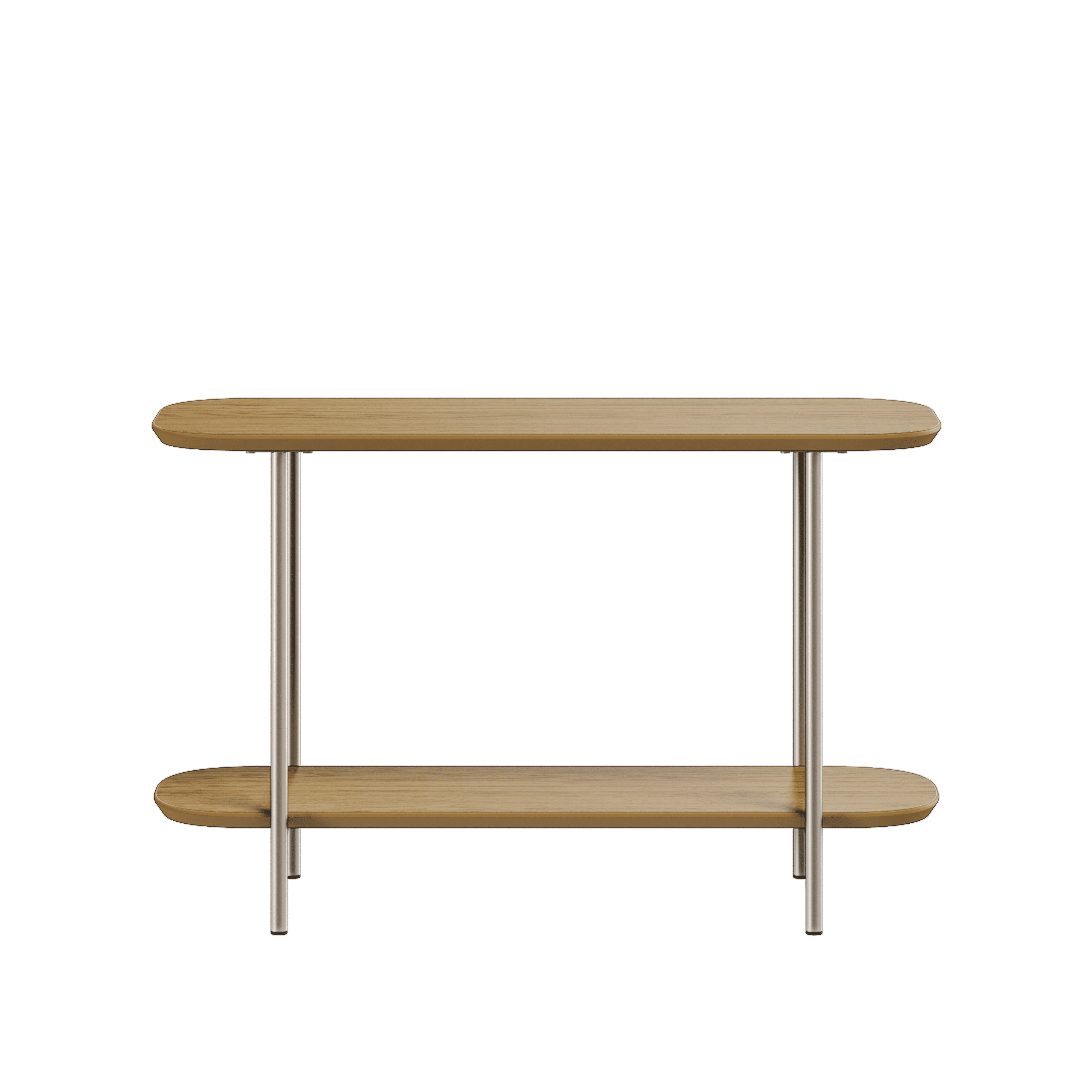 Mesa Sofa Lux 90cm Champan Carvalho 2