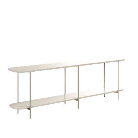 Mesa Sofa Lux 180cm Champan Off White