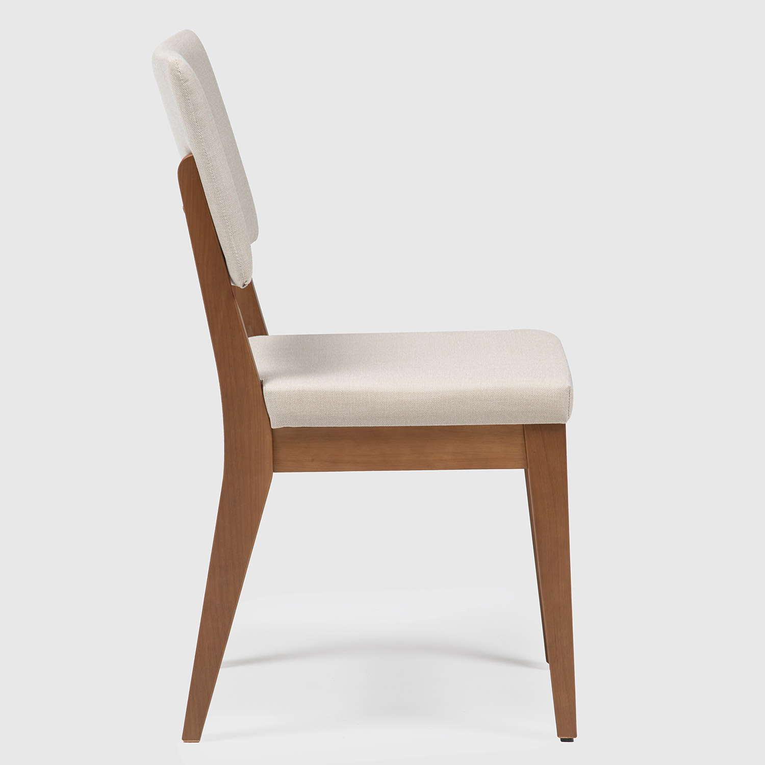 Comedor Addar 1.35 Canela + 4 Sillas Ella Beige l02 6
