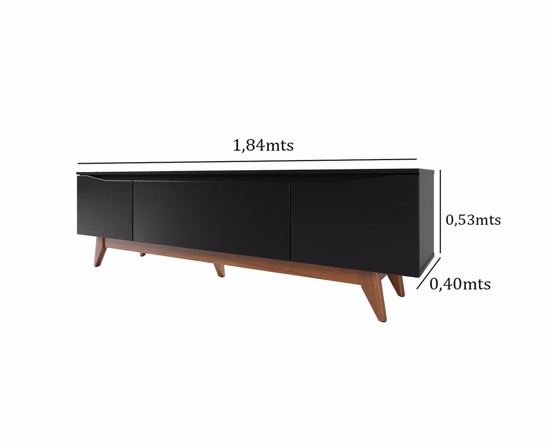 Rack Flynt 1.8 Negro 4