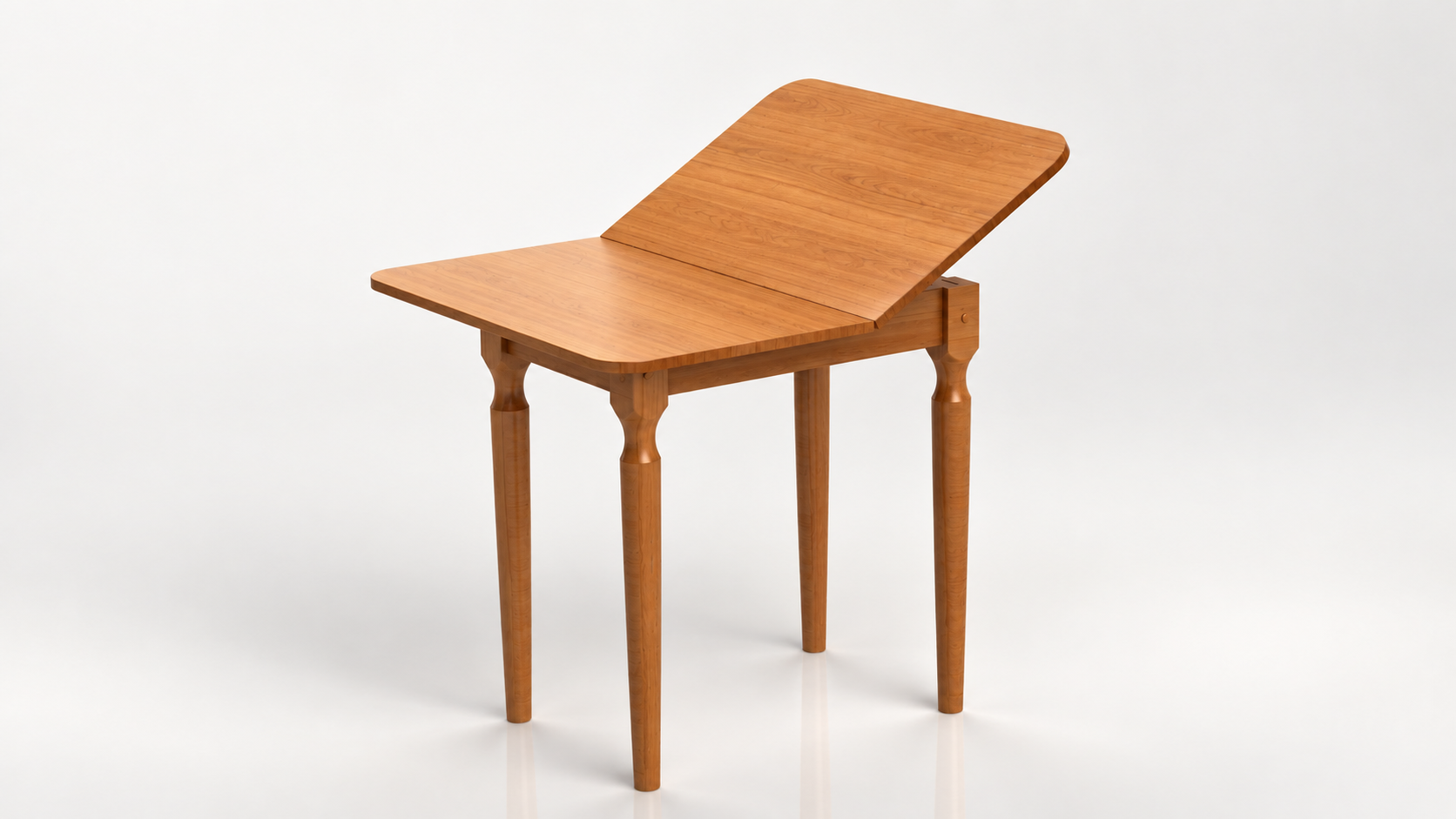 Comedor Ambar Plegable + 4 Banquetas 230-3210 Miel 9