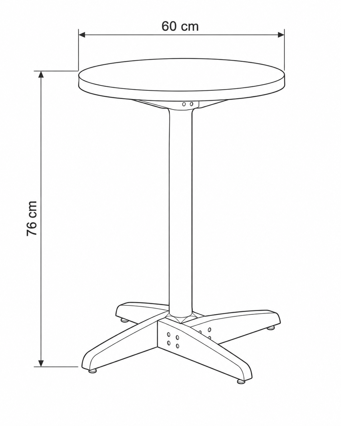Mesa de Bar Baixa + 2 Banquitas 191-370 Miel 5
