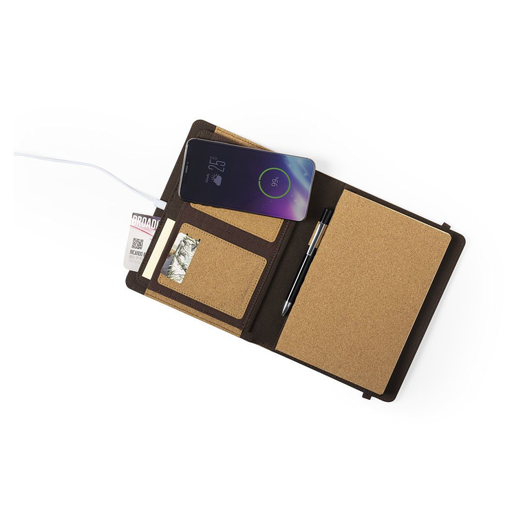 BLOCK DE NOTAS CON CARGADOR INTEGRADO 1