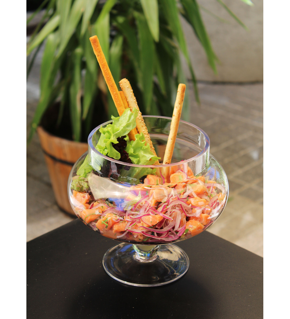 Piqueo Ceviche Salmón para 2 personas