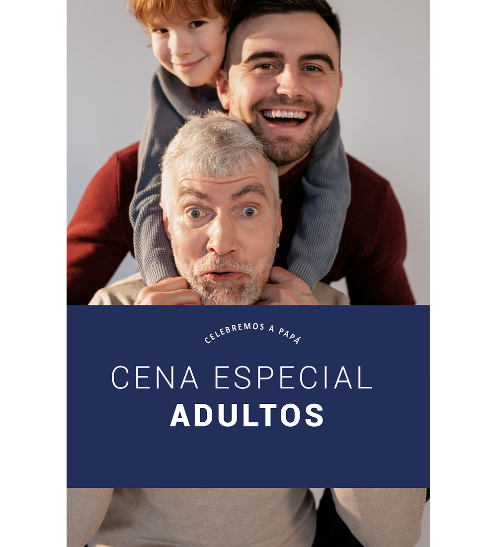 Cena especial Día del Padre 2 Adultos - $98.000 - $105.000