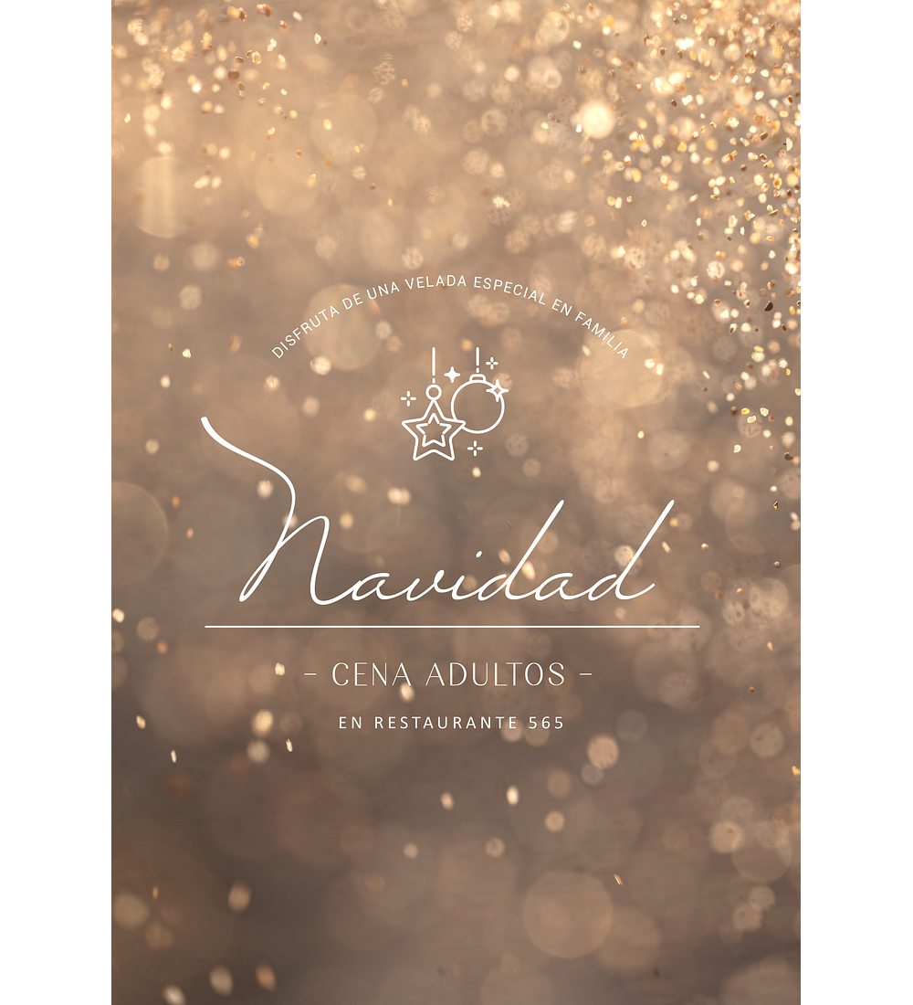 NAVIDAD - CENA ADULTOS 