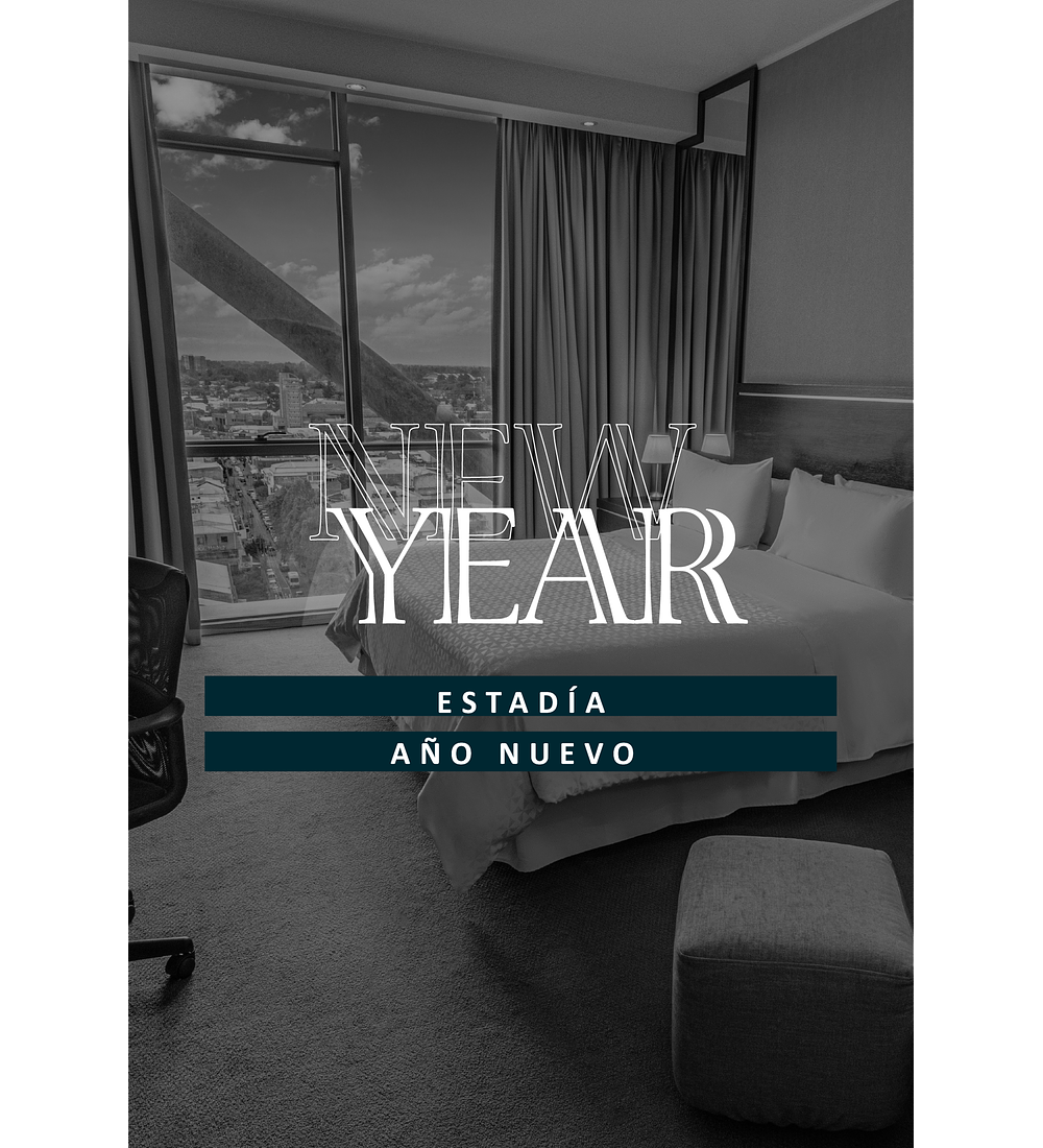 ESTADÍA 2 PERSONAS AÑO NUEVO SOLO A TRAVÉS DEL CORREO DE RESERVA $95.000