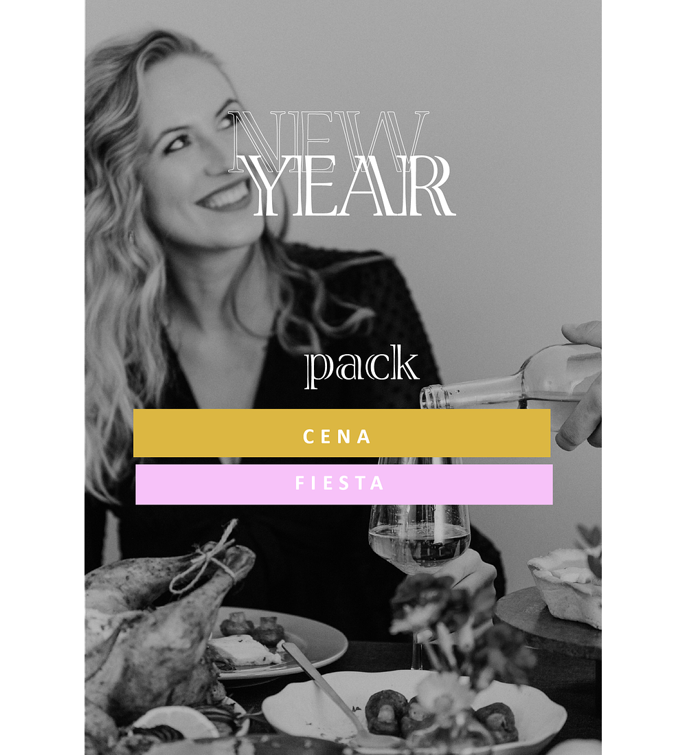 CENA AÑO NUEVO + FIESTA POR PERSONA 