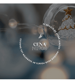 Cena Navidad Delivery Niños