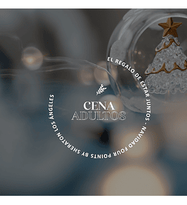 Cena Navidad Delivery Adultos 