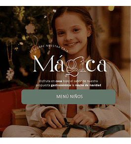 Menú Niño para agregar a Caja Mágica - Delivery