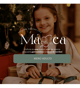 Menú adulto para agregar a Caja Mágica - Delivery