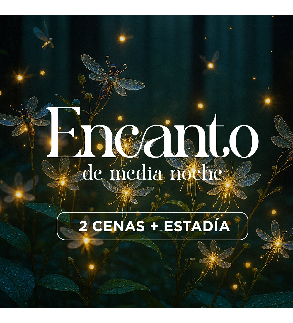 Año Nuevo - 2 adultos Cena & Fiesta + Estadía 