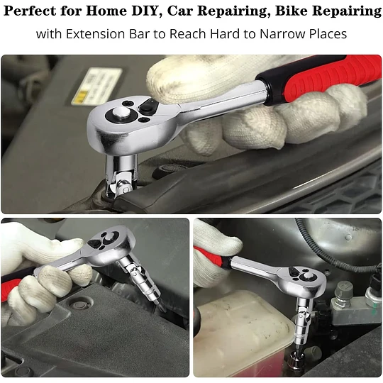 SET de dados 1/4” 46pcs 4