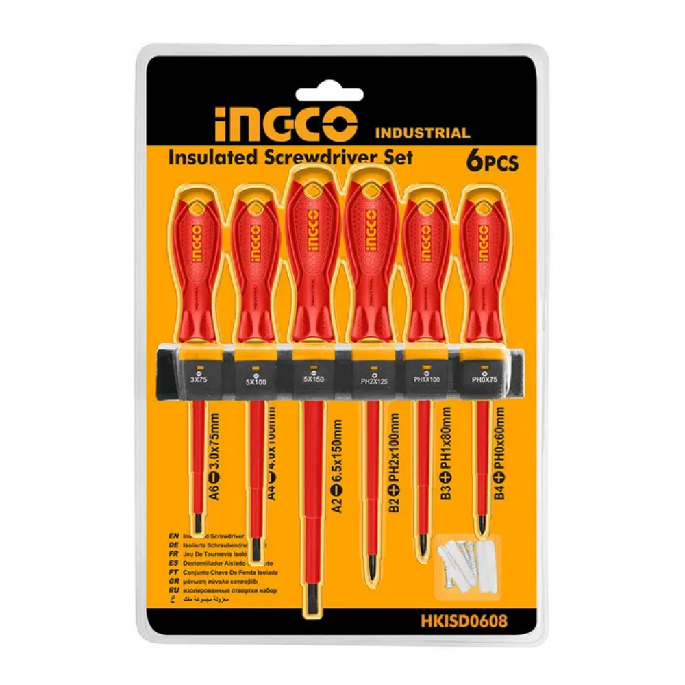 SET 6 DESTORNILLADORES AISLADOS 1