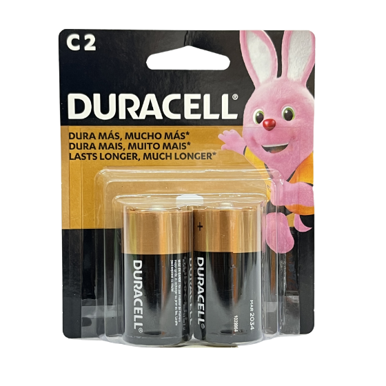 PILAS C DURACELL PACK x 2 unidades 1