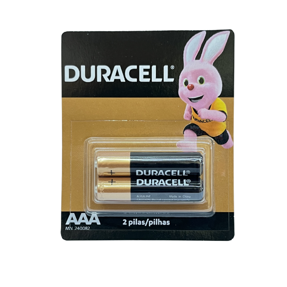 PILAS AAA DURACELL PACK x 2 unidades 1