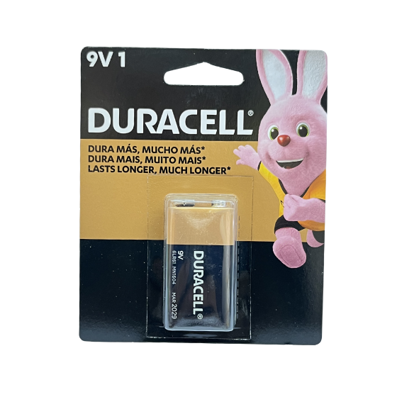 BATERIA 9V DURACELL  1