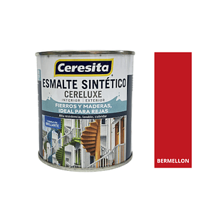 ESMALTE SINTETICO CERELUXE 1/16 GL - BERMELLON