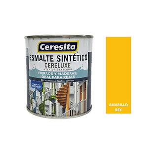 ESMALTE SINTETICO CERELUXE 1/16.GL - AMARILLO REY