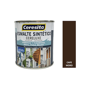 ESMALTE SINTETICO CERELUXE 1/16.GL - CAFE MORO
