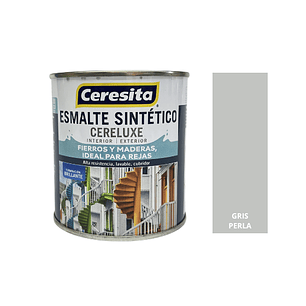 ESMALTE SINTETICO CERELUXE 1/16.GL - GRIS PERLA