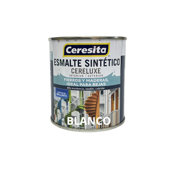 ESMALTE SINTETICO CERELUXE 1/16.GL - BLANCO 1