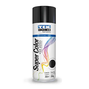 PINTURA en spray uso general 400ml - NEGRO BRILLANTE