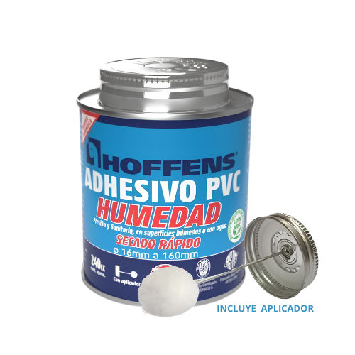 ADHESIVO PVC Humedad 240cc. 1