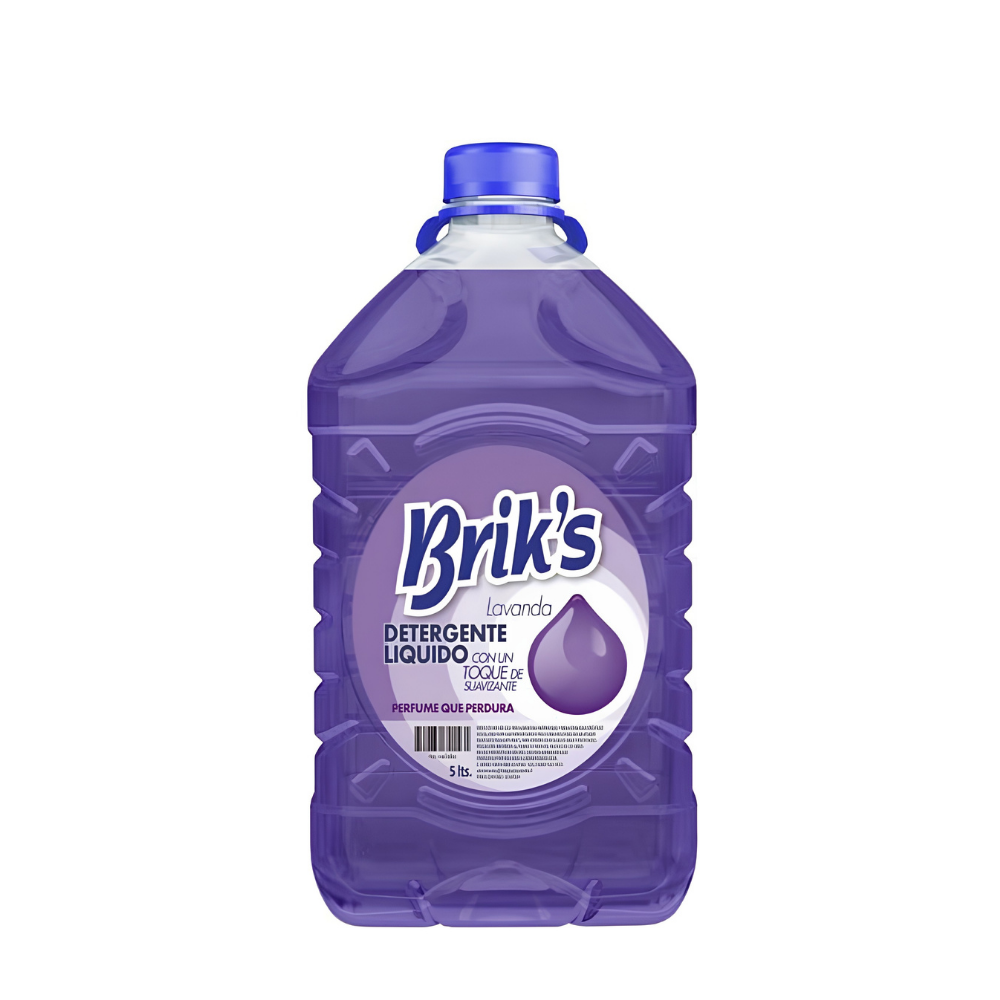 Detergente liquido BRIK´S morado 5 Litros 1