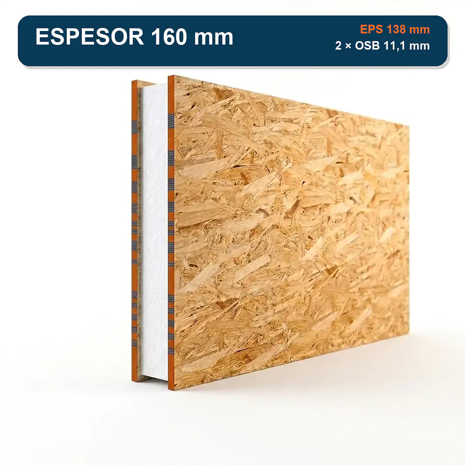 Panel SIP LP APA Protec 11,1 mm Certificado 1,22 x 2,44 m 6