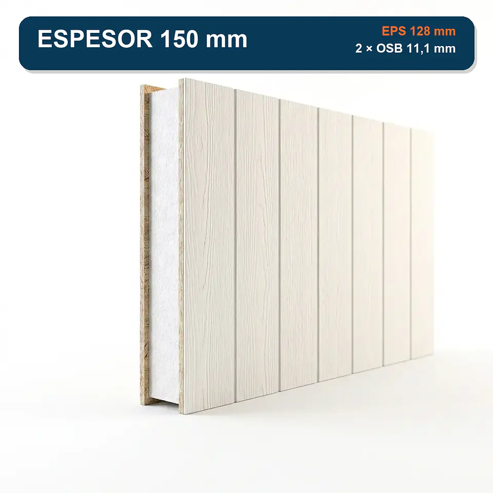 Panel SIP LP Smart Panel + APA Protec 11,1 mm Certificado 1,22 x 2,44 m 5