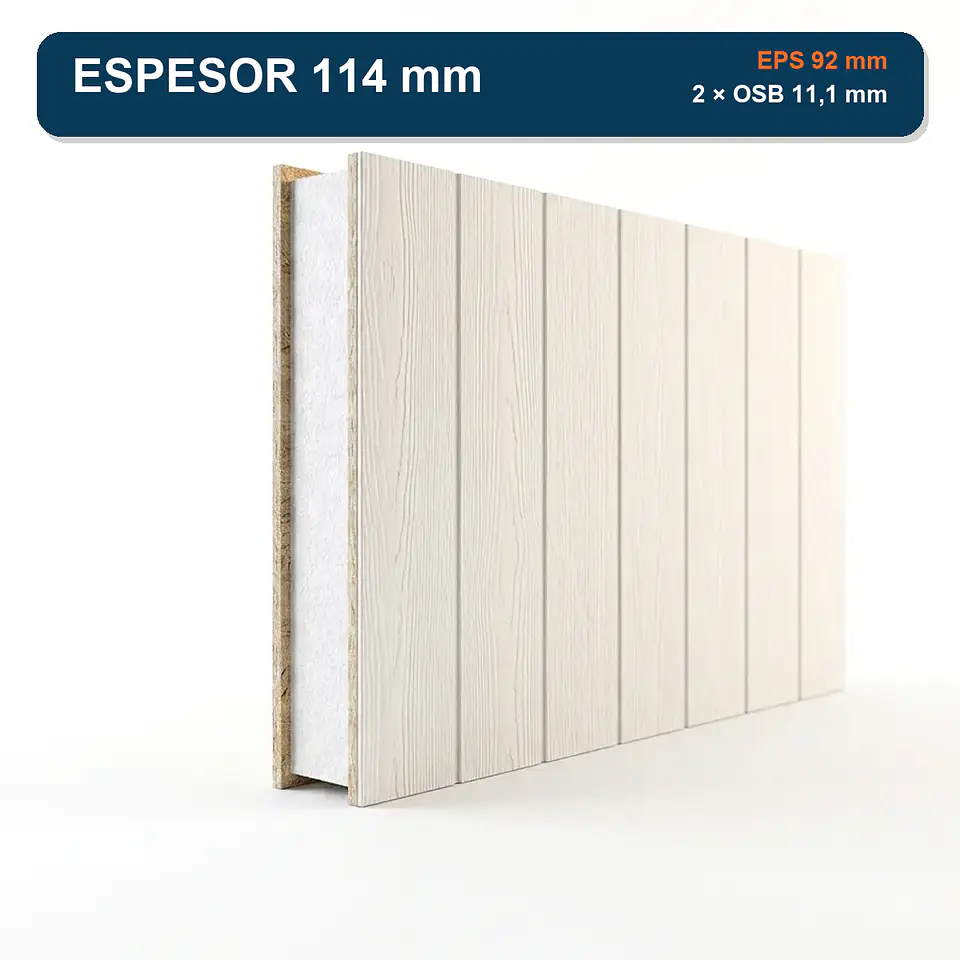 Panel SIP LP Smart Panel + APA Protec 11,1 mm Certificado 1,22 x 2,44 m 4