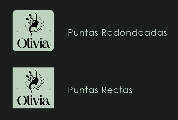 Etiqueta Ecocuero Circulares/Cuadradas  4